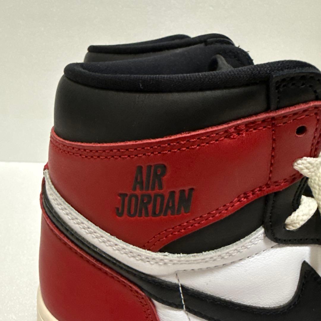 【美品】Nike Air Jordan 1 highジョーダンblack toe