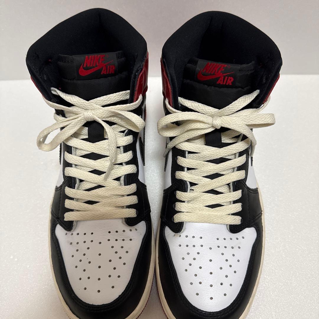 【美品】Nike Air Jordan 1 highジョーダンblack toe