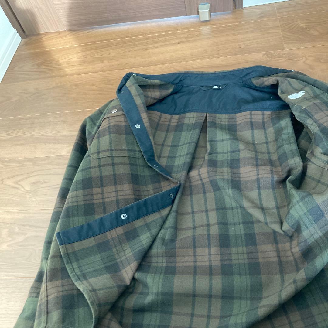 ノースフェイス　NR62330R ブラックシークリークシャツ　M ほぼ未使用