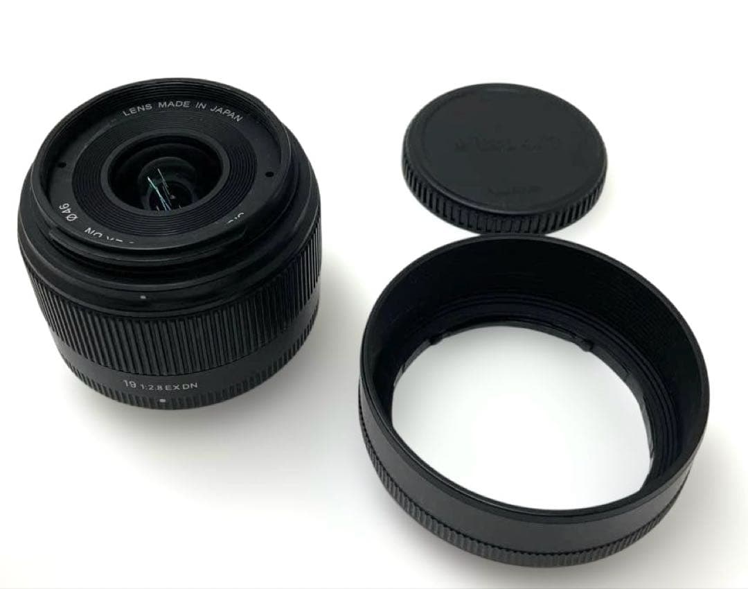 SIGMA 19mm F2.8 EX DN マイクロフォーサーズ用 単焦点レンズ