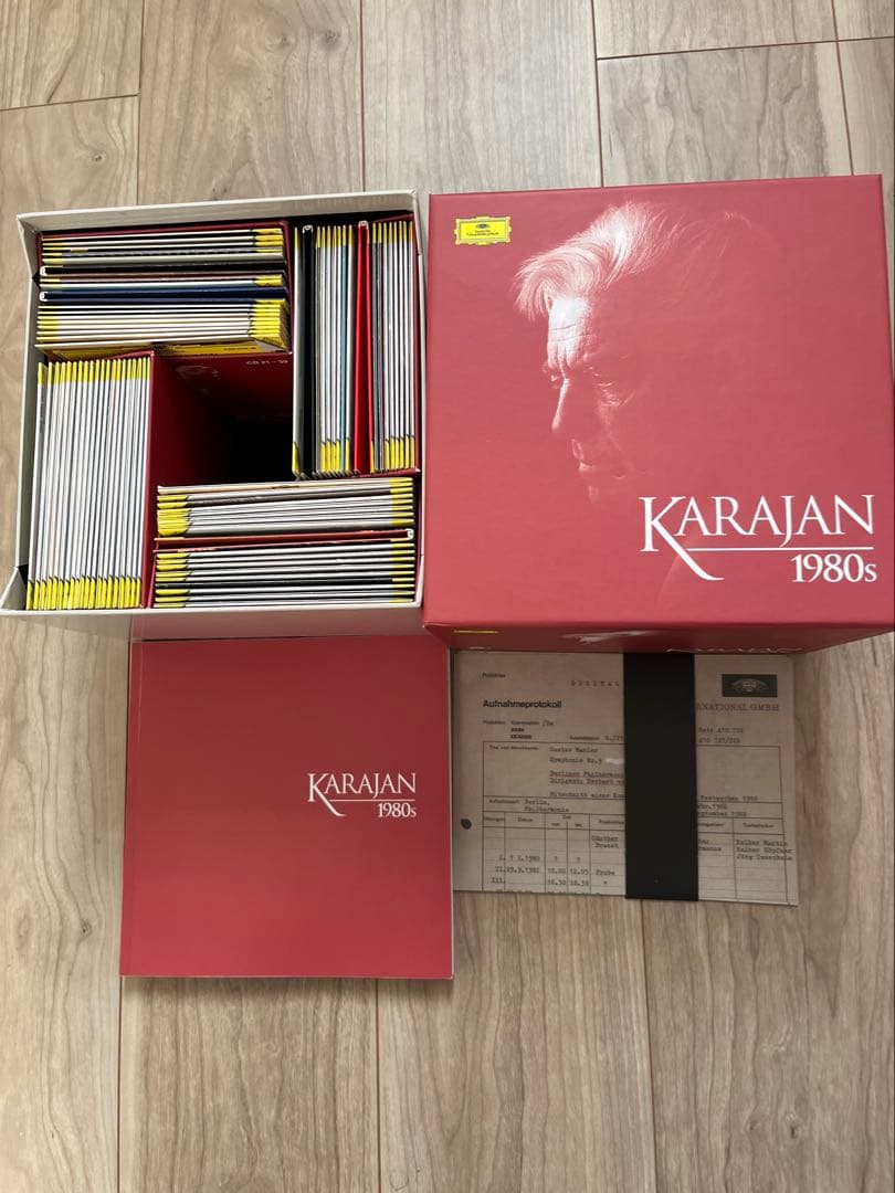 カラヤン　KARAJAN 1980s オーケストラ録音集
