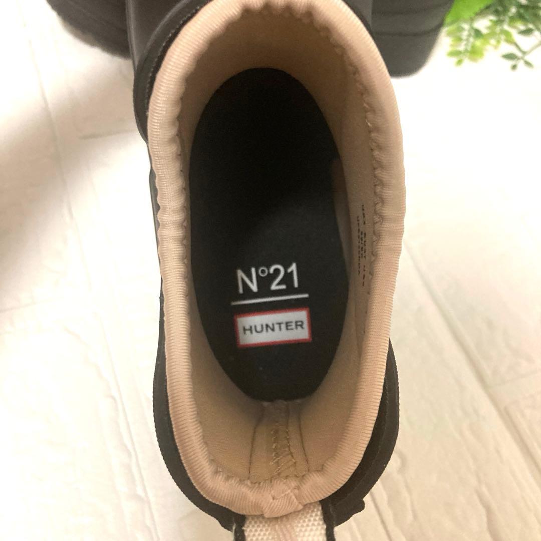 N21 × HUNTER レインブーツ