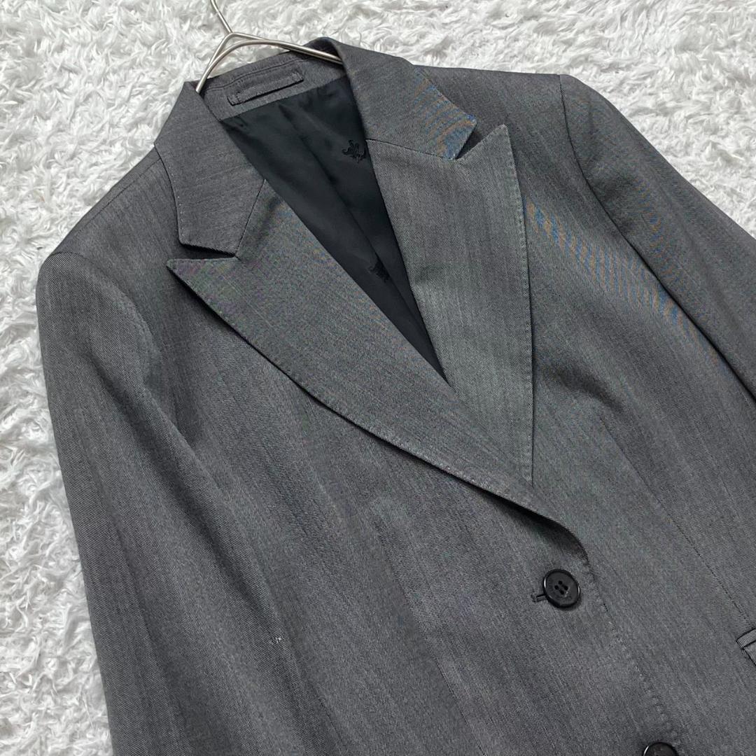 美品✨バーバリーロンドン セットアップ パンツ 大きいサイズ 42 シルク混