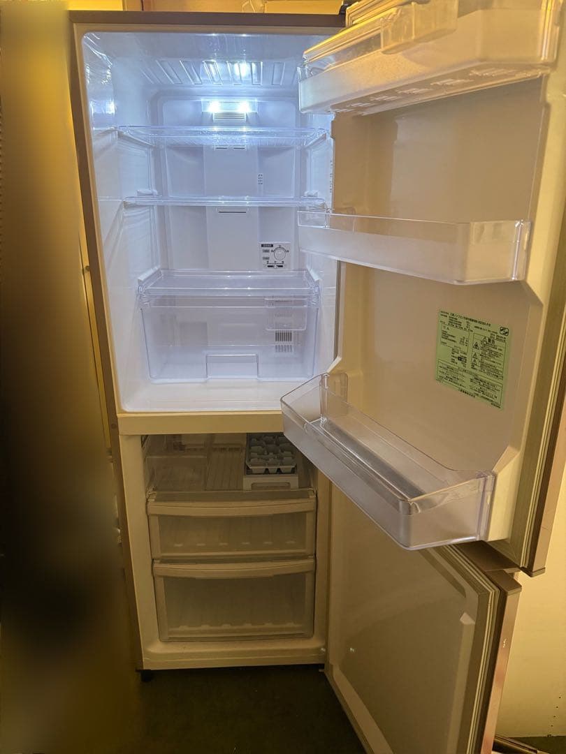 三菱 256L 2ドア冷蔵庫 2014年製