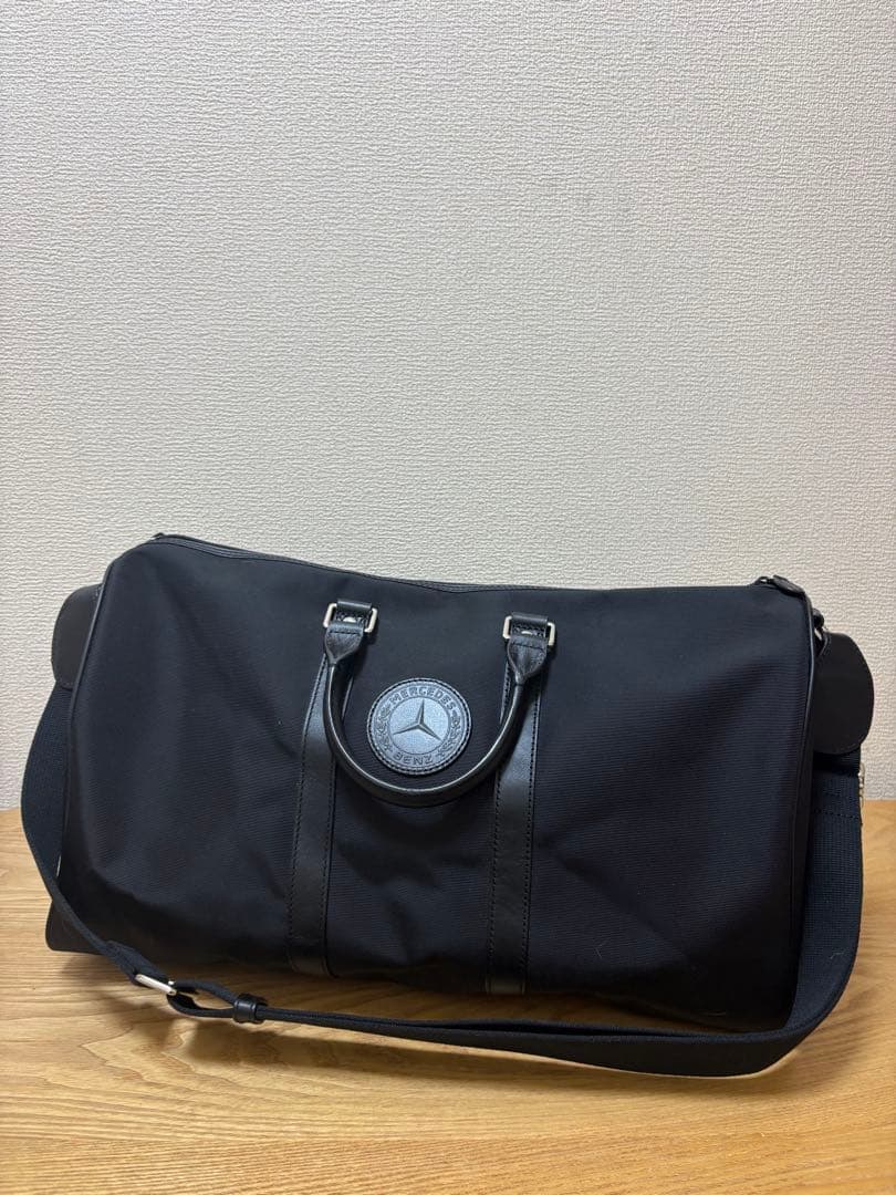Mercedes-Benz ボストンバッグ ブラック