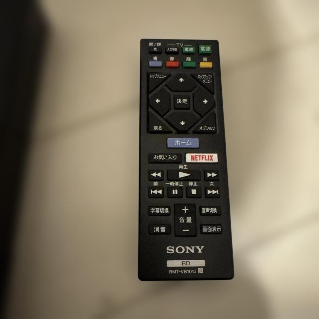 【良品】ソニー　SONY ブルーレイプレーヤー　ブラック