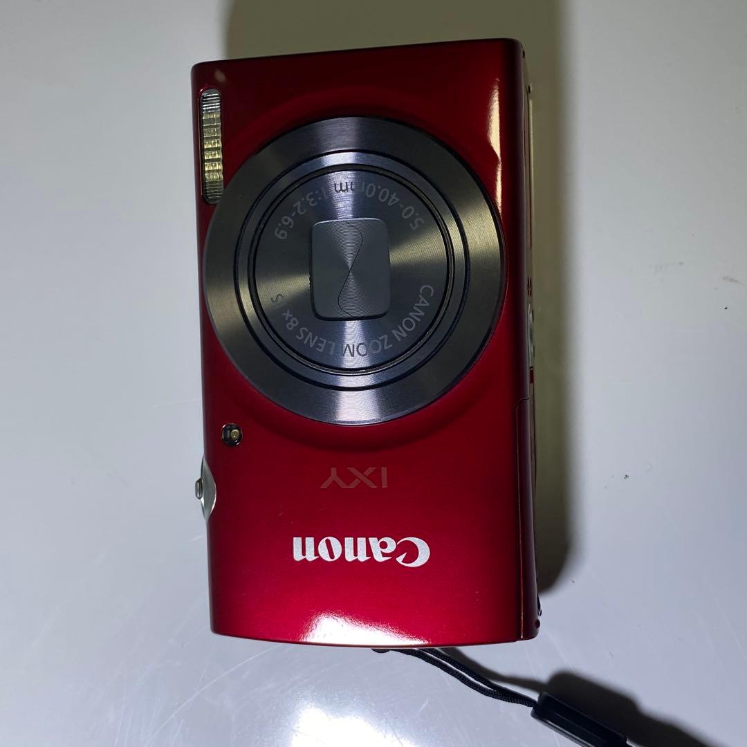 美品✨Canon IXY 160 コンパクトデジタルカメラ レッド