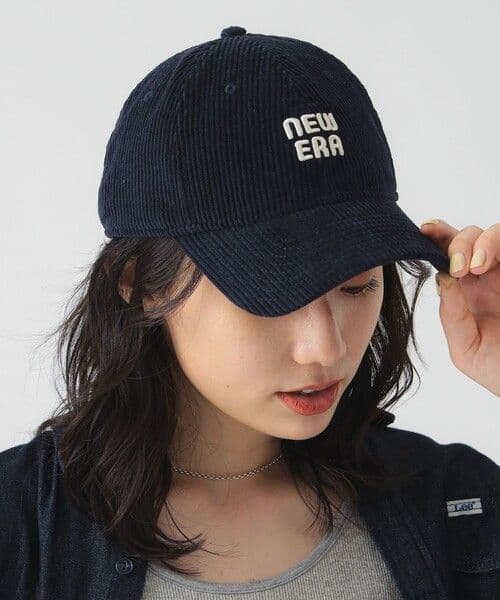 【別注】NEW ERA / 920CD コーデュロイ キャップ ネイビー