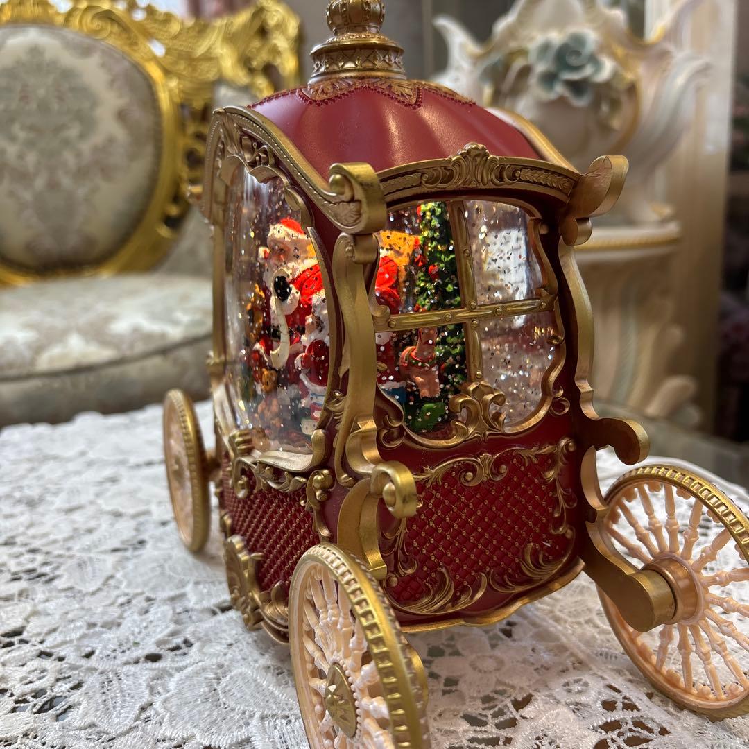 Xmasオルゴール 馬車 ラスト1点