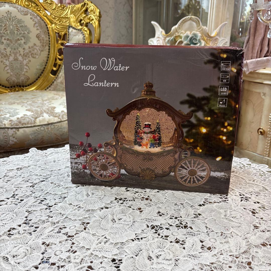 Xmasオルゴール 馬車 ラスト1点