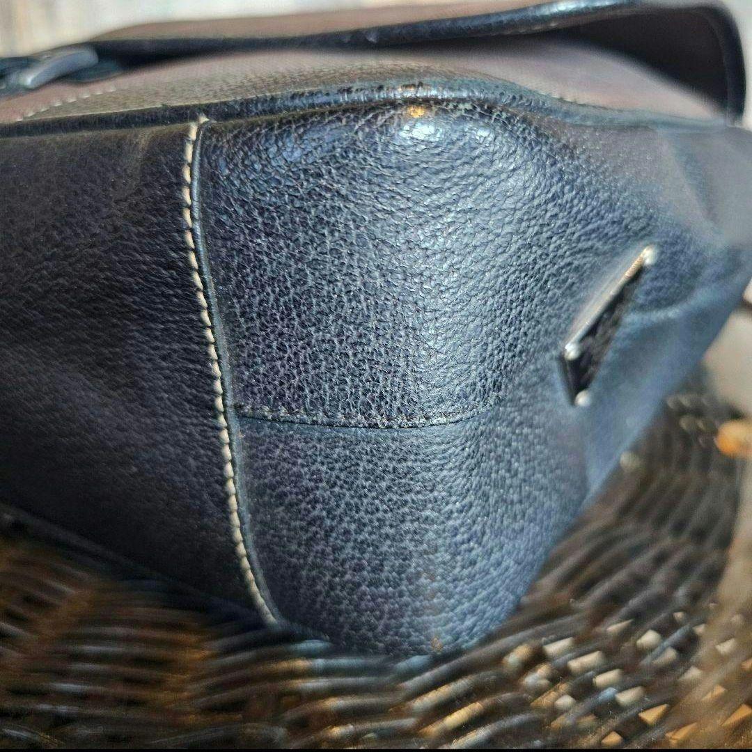 PRADA プラダ　メッセンジャーバッグ ブラウン/ブラック 　美品！