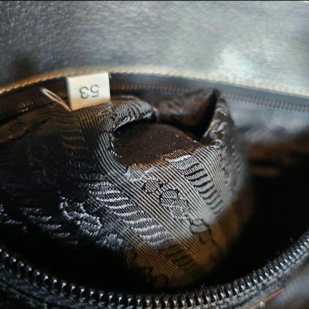 PRADA プラダ　メッセンジャーバッグ ブラウン/ブラック 　美品！