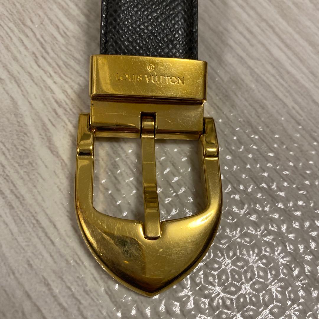 LOUIS VUITTON サンチュールクラシックタイガ　ベルト　ブラック