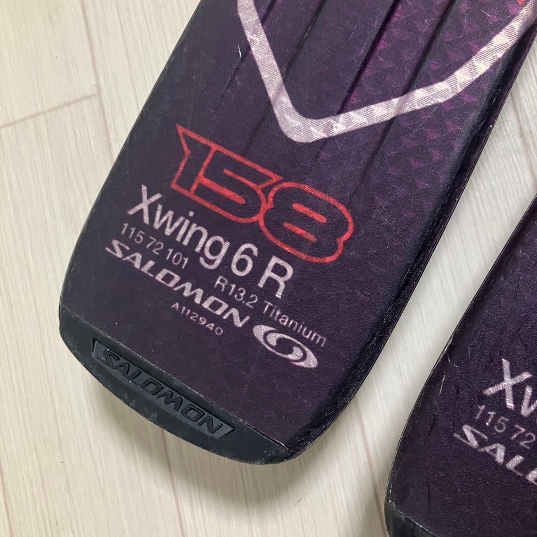 SALOMON XWING6Rサロモンスキーセット158cm/ケース ストック付