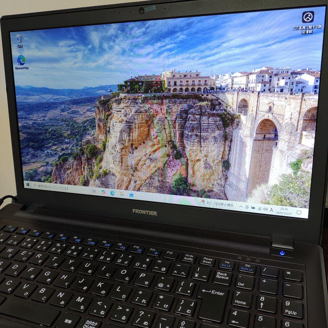 Corei7 8G SSDフロンティアnxシリーズ ノートPCノートパソコン