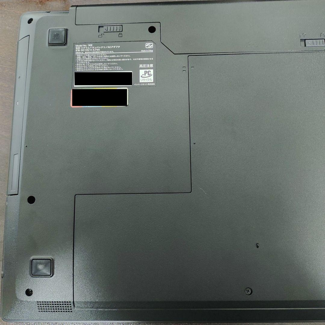 Corei7 8G SSDフロンティアnxシリーズ ノートPCノートパソコン