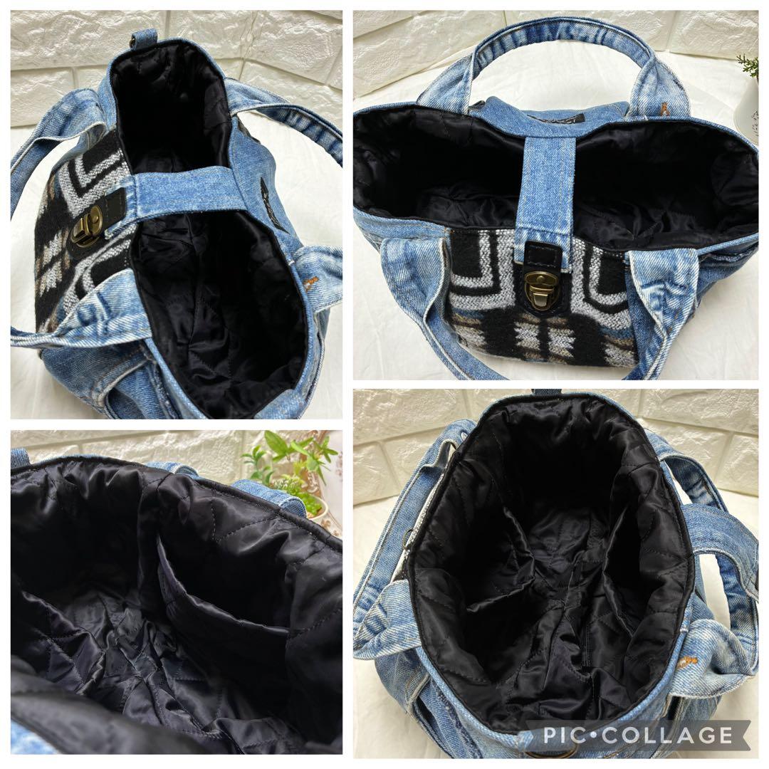 ピエロ2点　①ハートキーロック付きキューブバック　②お散歩コロンバック