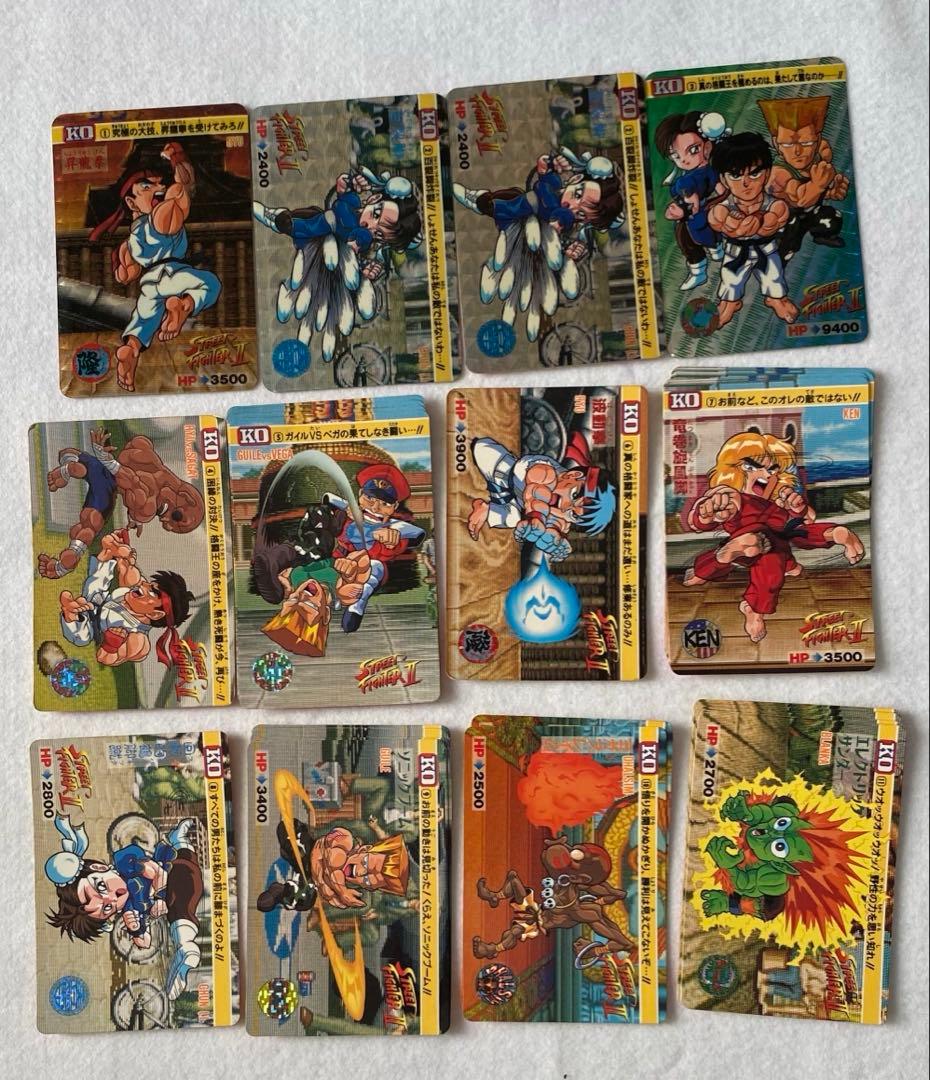 ストリートファイターⅡ カードダス　コンプリートセット　スト2 バンダイ
