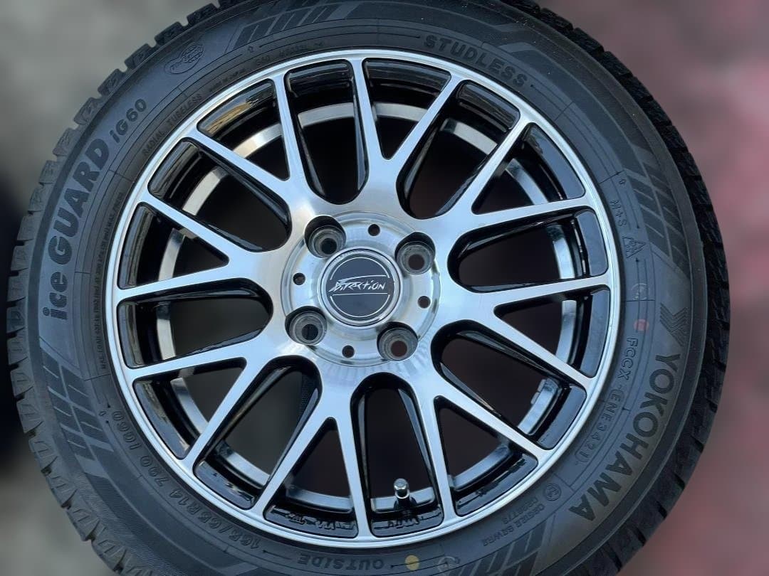 14インチアルミホイール スタッドレス　165/65R14　2本セット①