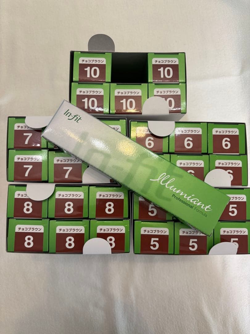 インターコスメ　インフィット　イルミアントカラー1剤90g