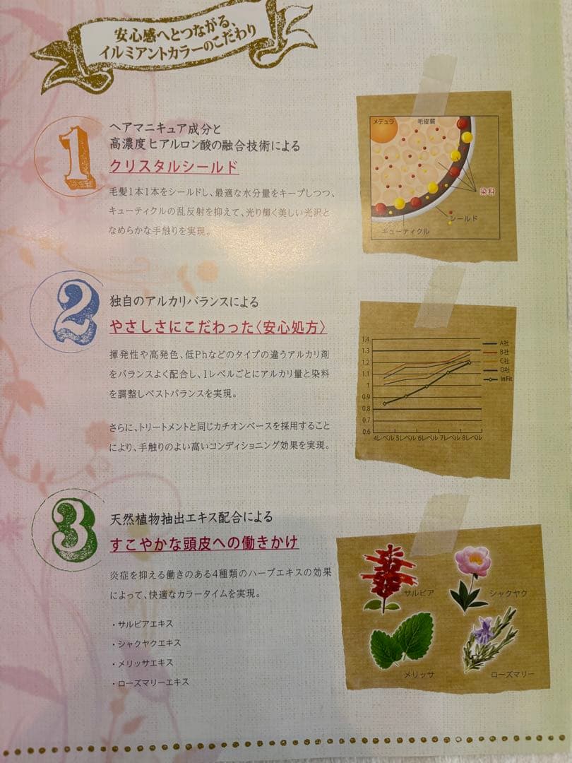 インターコスメ　インフィット　イルミアントカラー1剤90g