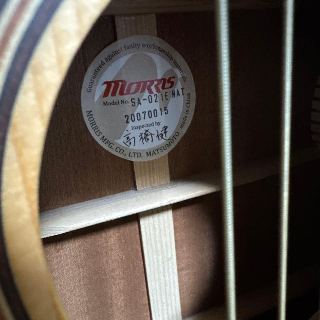 Morris SA-02ENAI アコースティックギター