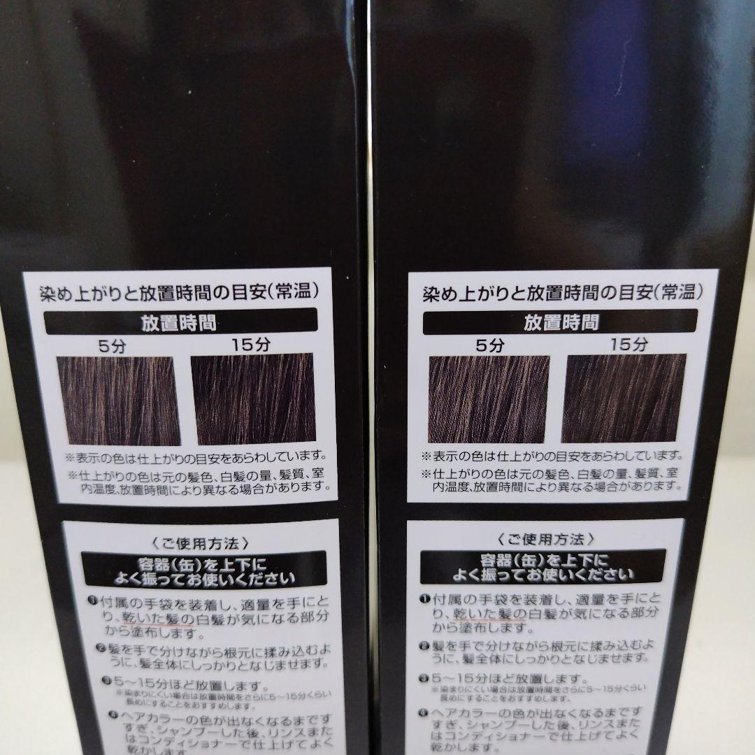 ヘアボーテエクラ エアカラー ボタニカルフォームナチュラルブラック 2個セット