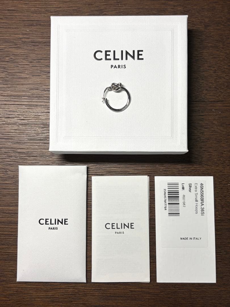 CELINE シルバー ピアス 片耳用