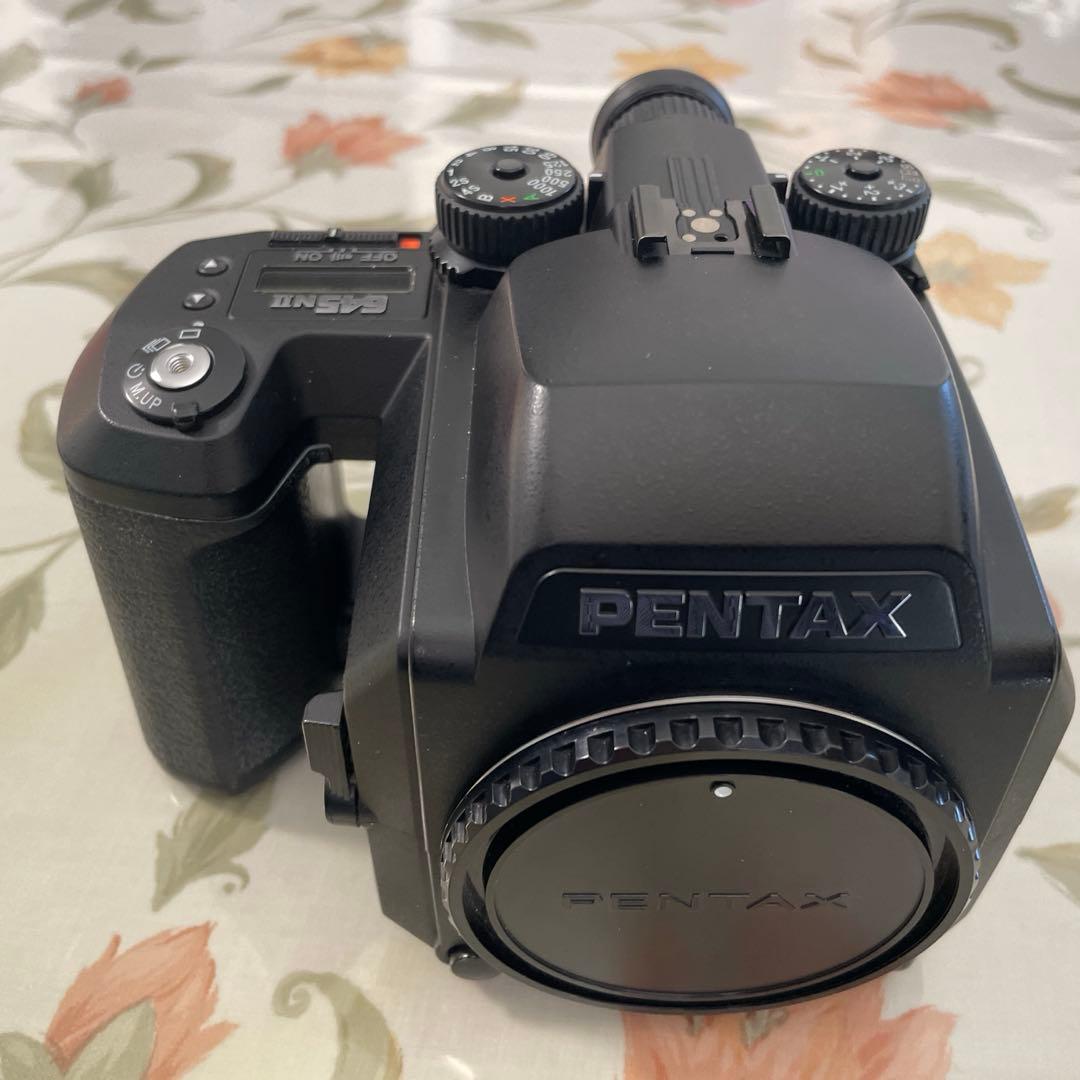 専用　Pentax 645NⅡ 中判フィルムカメラ 　120,220付