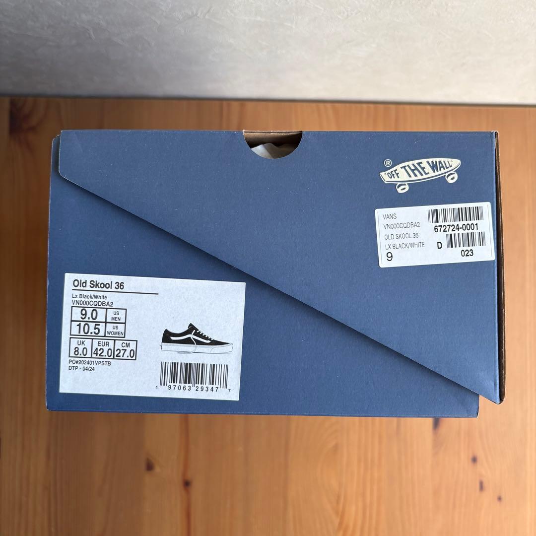 未使用 VANS PREMIUMオールドスクール 黒白 27.0cm 箱付