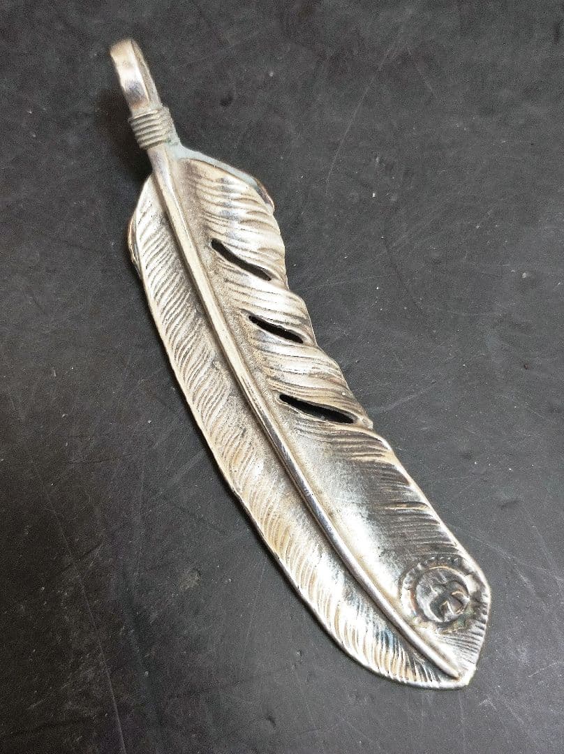 ゴローズgoro's上金＆メタル付き特大フェザー