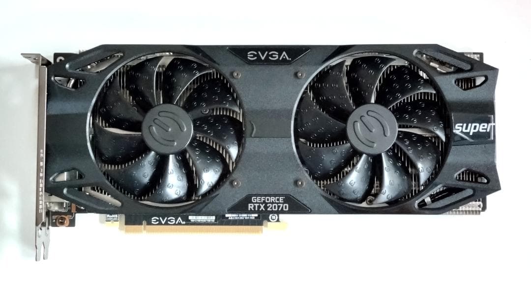 グラフィックボード・グラボ・ビデオカード GeForce RTX2070Super Black EVGA 8GB