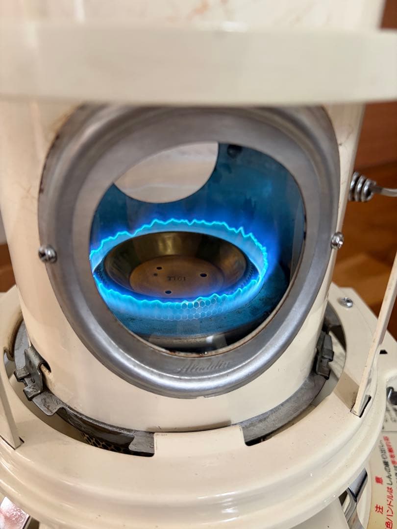 【別売品多数付属】【替え芯交換済み】ALADDINストーブ／5㎝ショート加工品