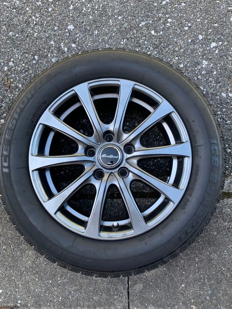 EuroSpeed 205/60R16 スタッドレスタイヤ・ホイール4本セット