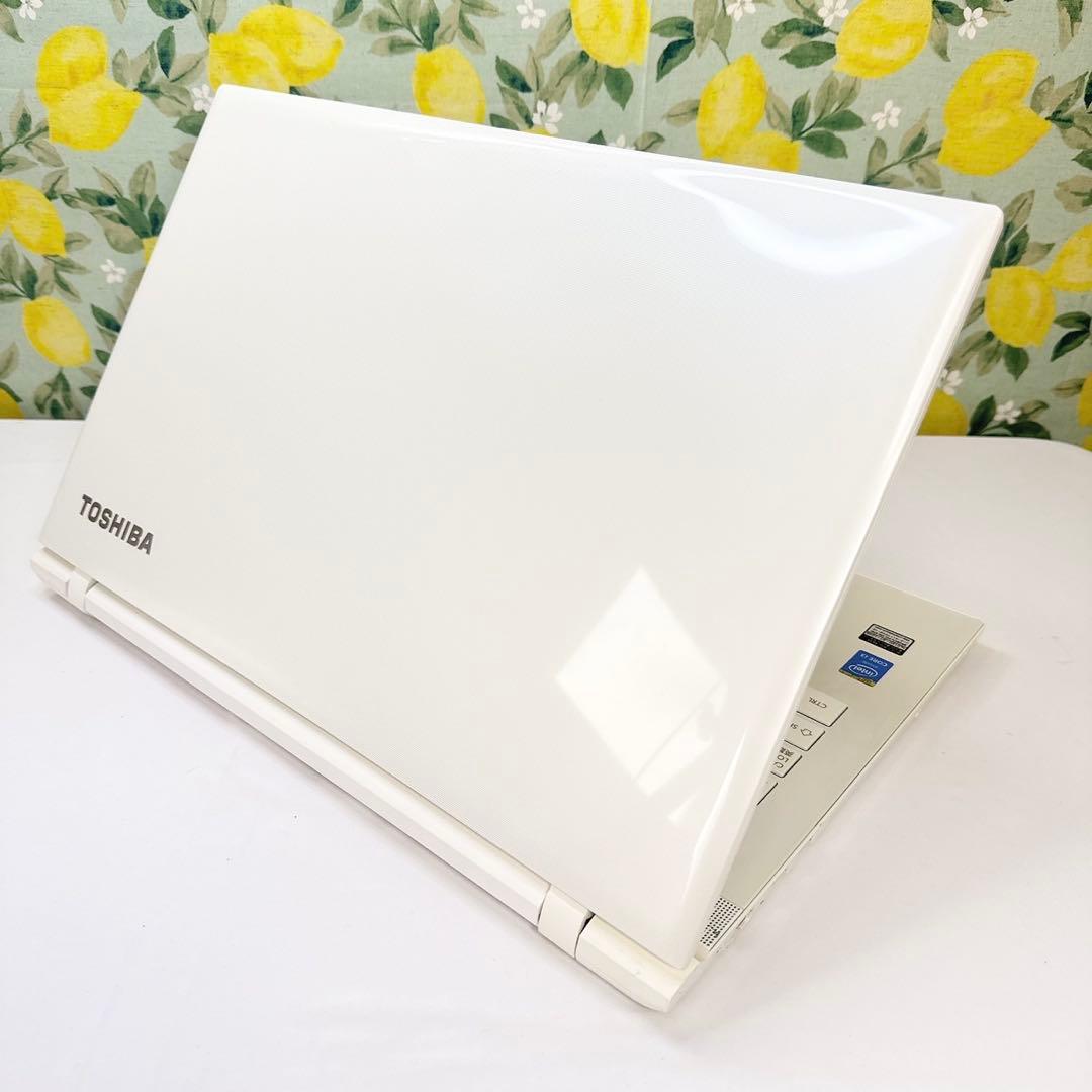 新品SSD❣️真っ白ノート♪Windows11❣️初心者向け❣️オフィス付き家計簿など