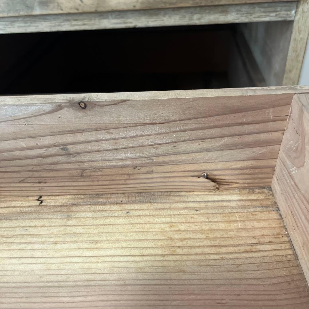 【moko】引き出し　アンティーク　古い家具　５杯