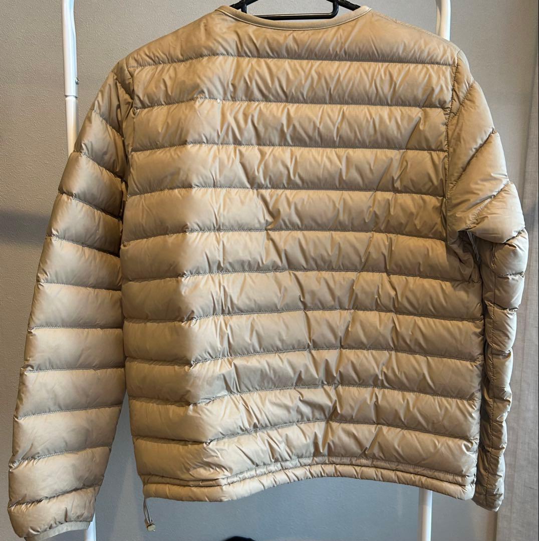 ダントン　ダウンジャケット　レディース　XS 34サイズ　ベージュ　美品