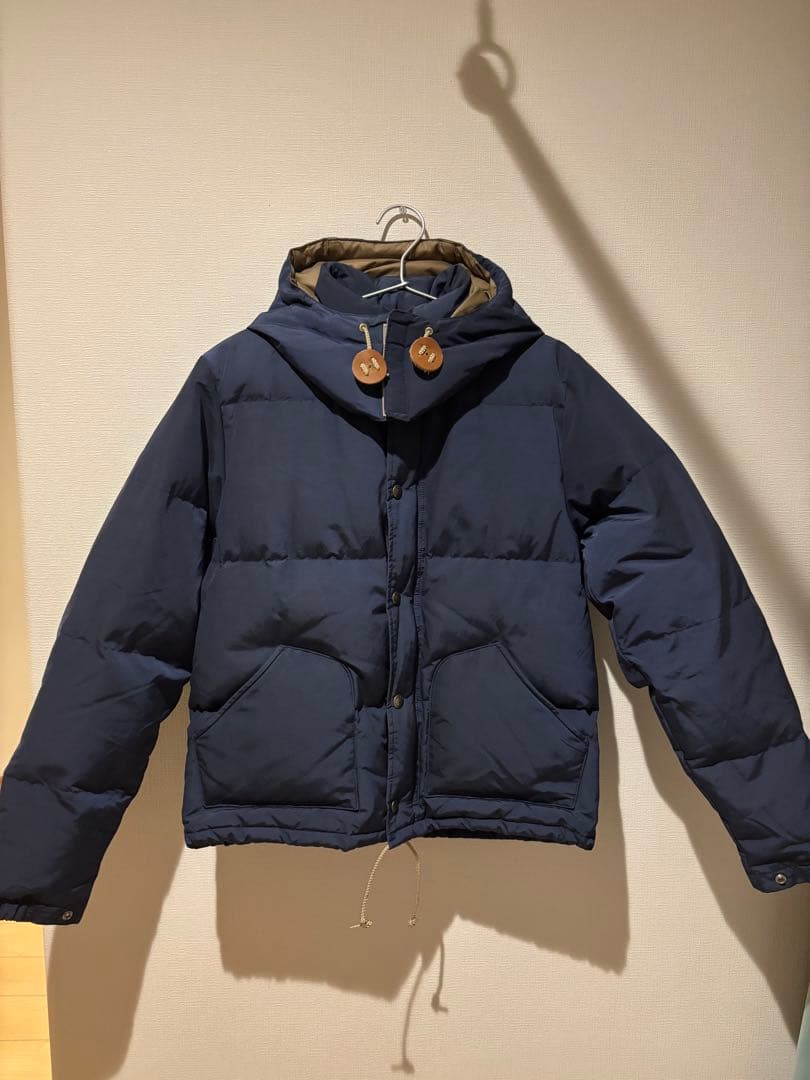 SIERRA DESIGNS ネイビー フード付き ダウンジャケット