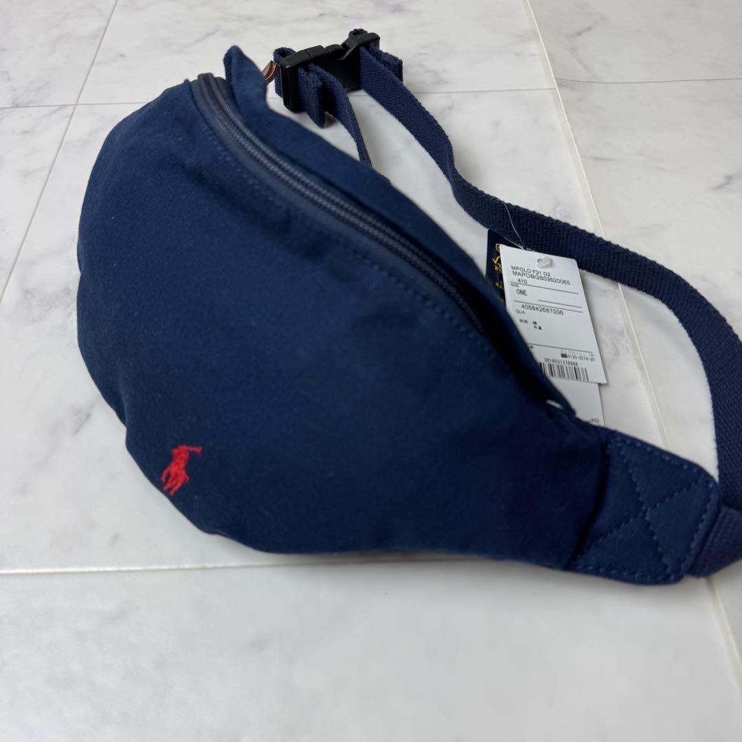 【新品】 ポロラルフローレン ボディバッグ ウエストポーチ ポニー刺繍