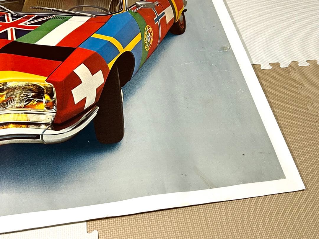 超レア:シトロエンGSの当時物ショールームポスター