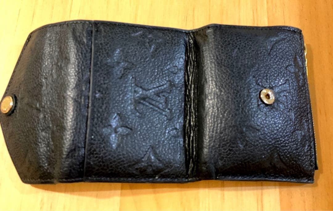 ルイ・ヴィトン ケース 黒 レザー Made in France