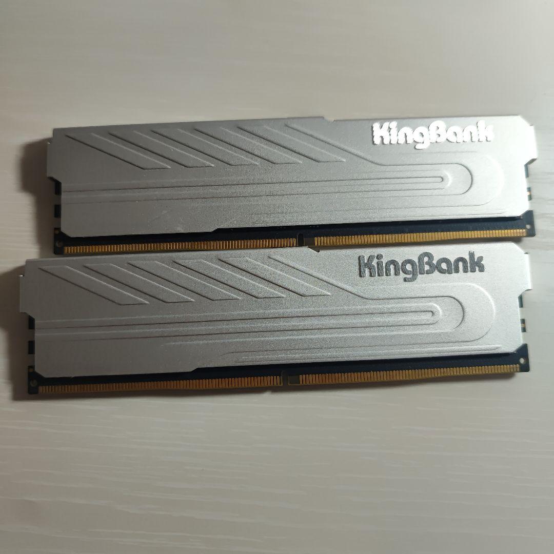 KingBank DDR5 6000MHz 16GB×2 U-DIMM CL36