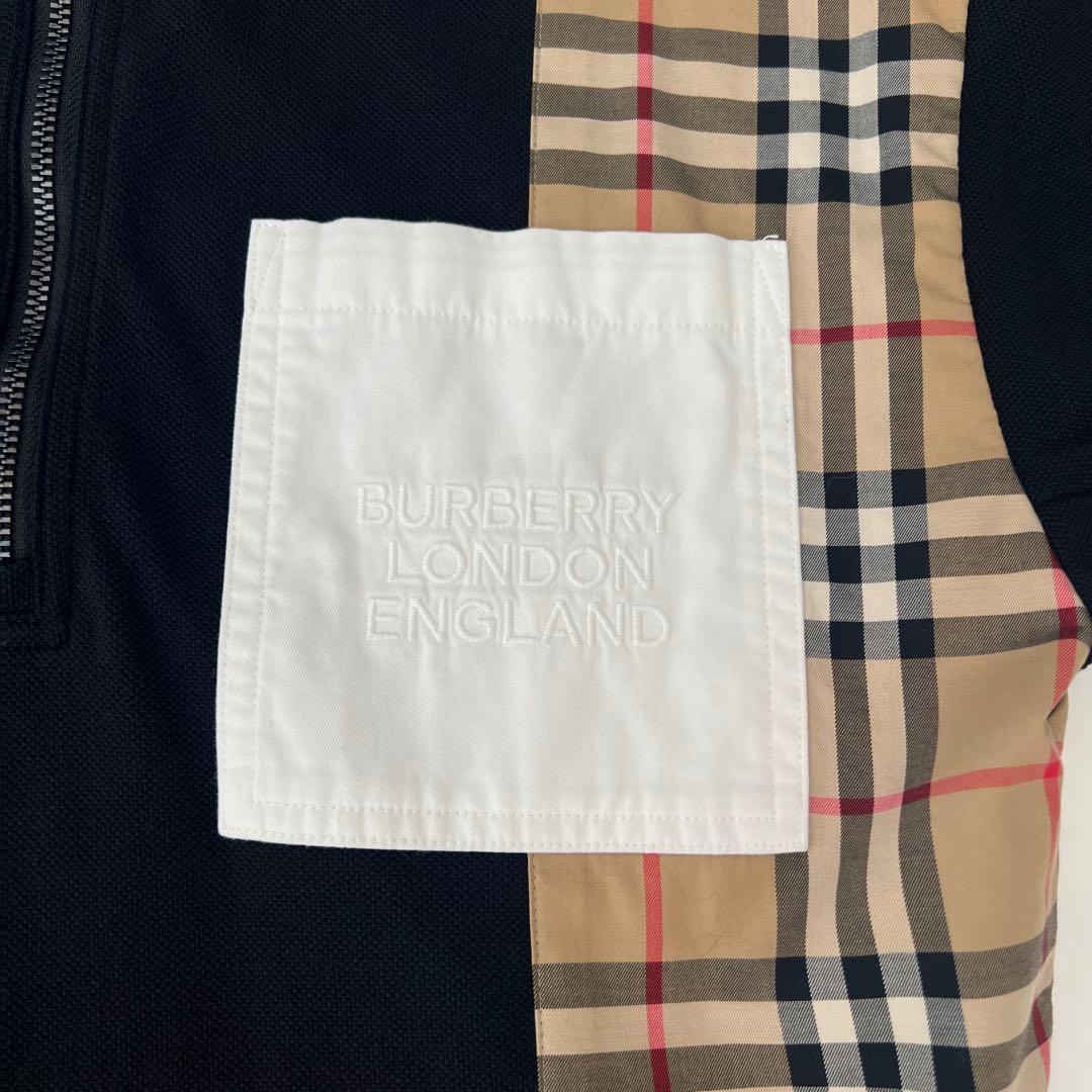 Burberry チェック柄ポロワンピース 半袖 160