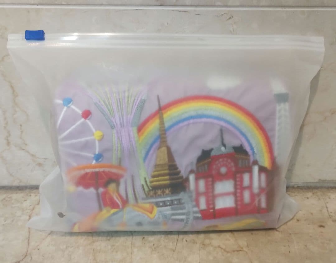 ボールアンドチェーン JAL オリジナルバッグ ライラック（紫色）