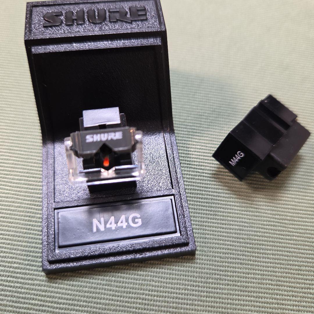 SHURE シュアーM44G カートリッジボディ+ N44G純正新品交換針