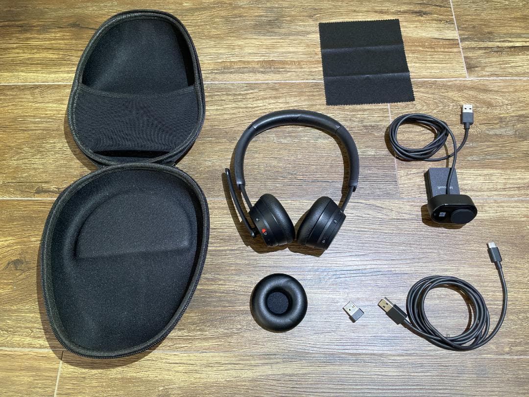 【Microsoft純正】【Teams認定】ワイヤレスヘッドセット&ウェブカメラ