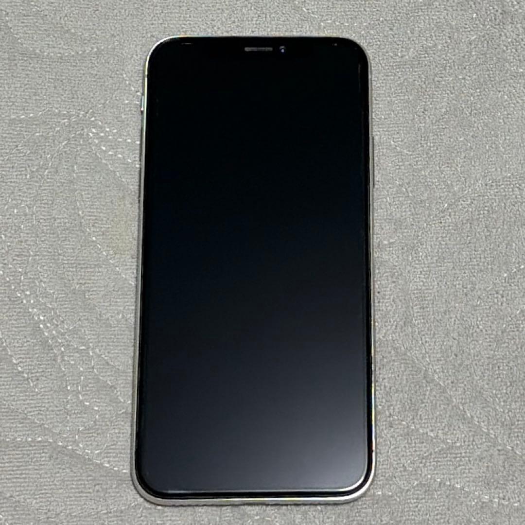 【中古】Apple iPhone X シルバー 64GB