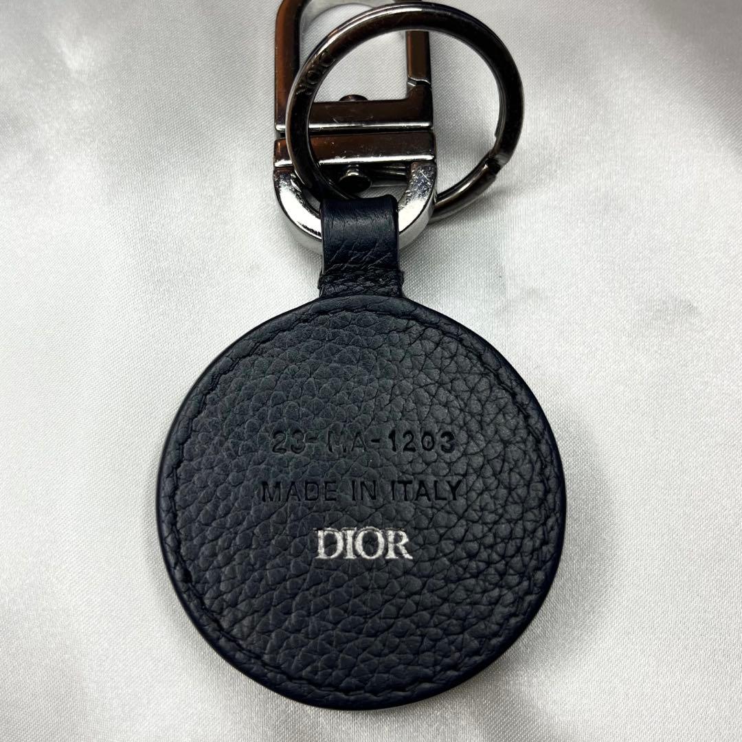 DIOR✨付属品全て有 レア キーリング カーフスキン DIORチャーム