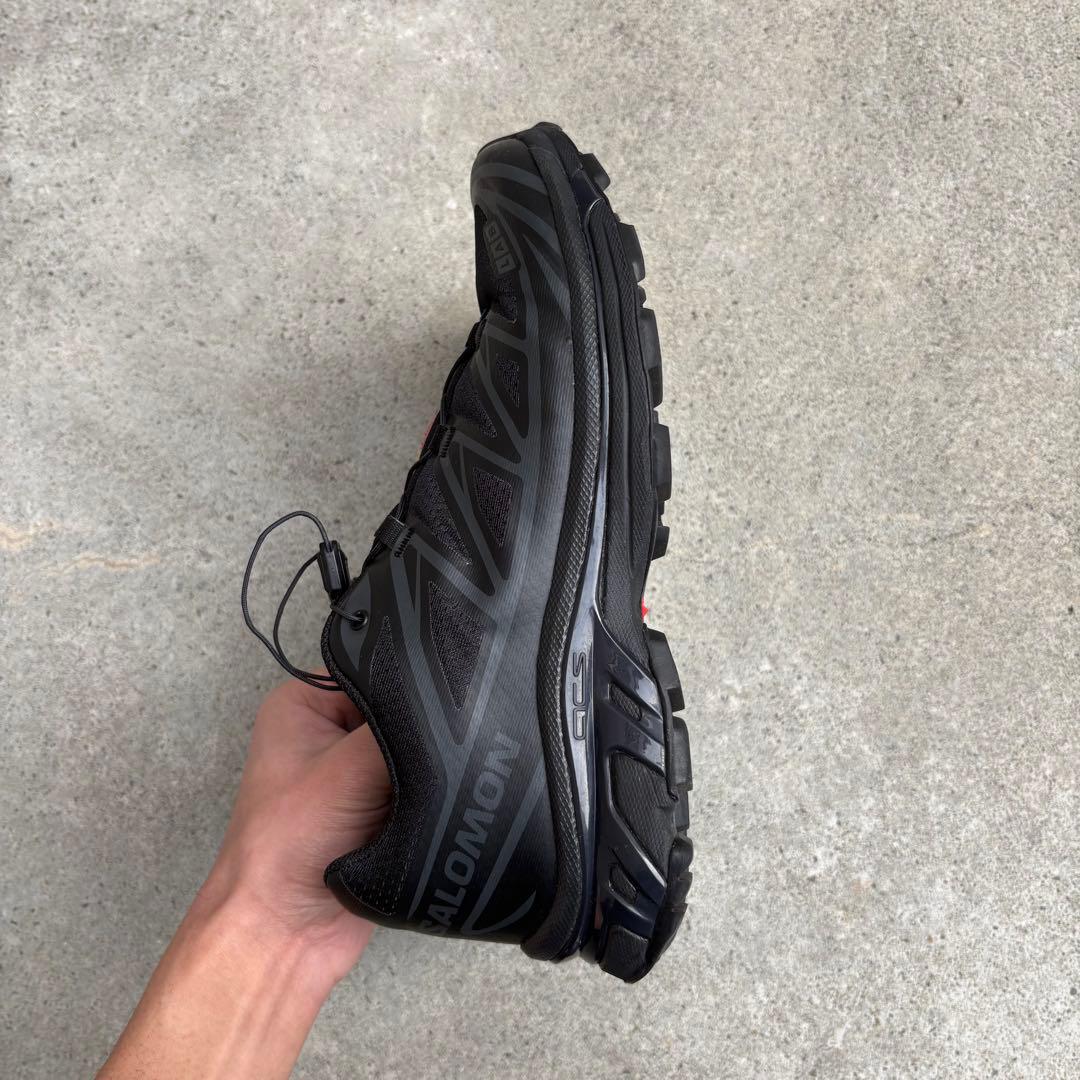 Salomon xt-6 black スポーツスタイルシューズ