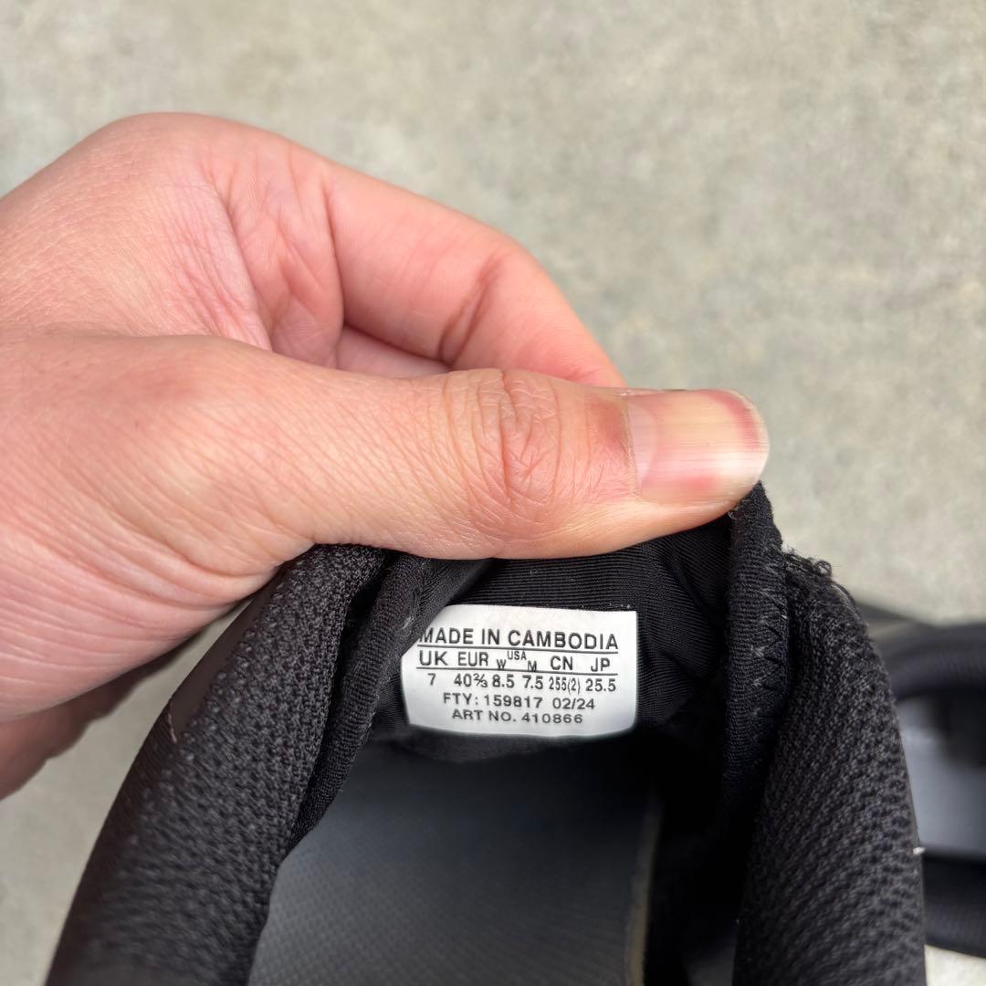 Salomon xt-6 black スポーツスタイルシューズ